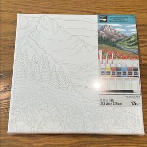 Canvas Painting Kit with Paints